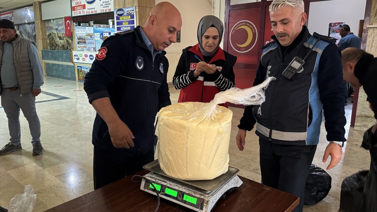 Kastamonu'da Hijyen Kurallarını İhlal Eden Tereyağı ve Peynir Ele Geçirildi