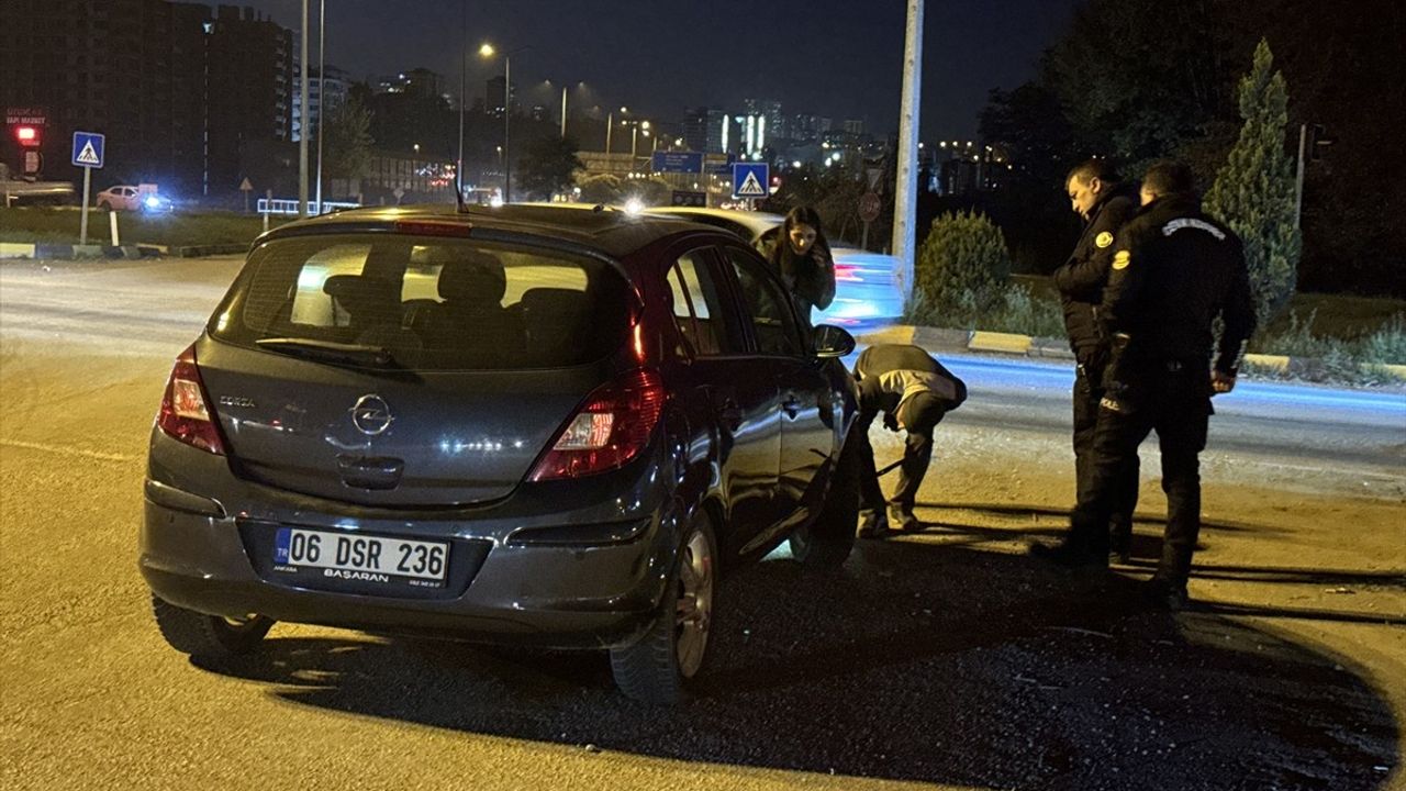 Kastamonu'da Polisten Kaçan Motosiklet Sürücüsü Kaza Geçirdi