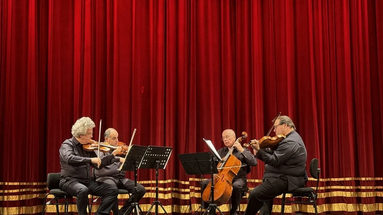 Kodaly Quartet İstanbul'da Konser Verdi