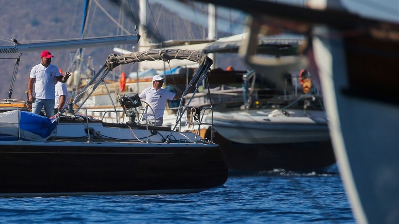 Maximiles Black 36. Bodrum Cup Yelken Yarışları'nda Akyarlar Rotası Geçildi