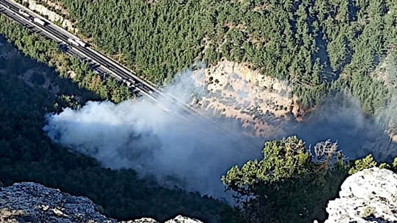 Mersin'de Orman Yangınına Hızlı Müdahale