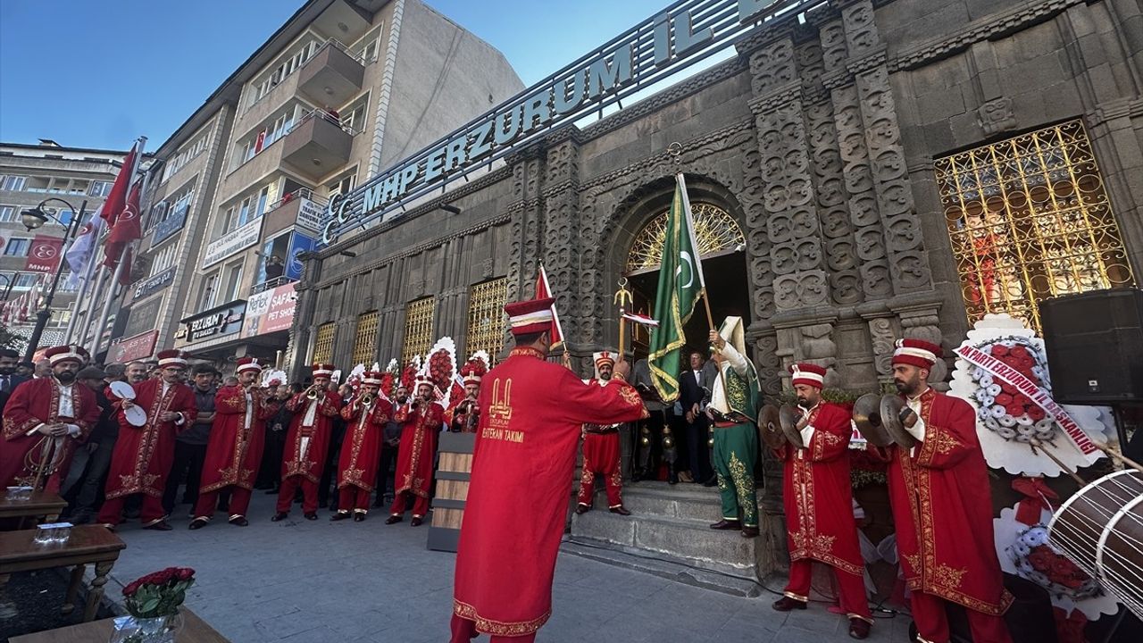 MHP Erzurum İl Başkanlığı Binası Açıldı