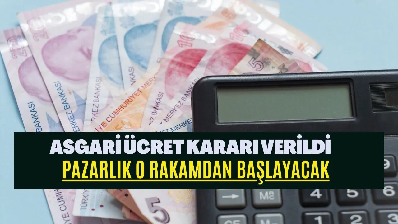 Milyonları ilgilendiren asgari ücret kararı! Pazarlıkların Odağı: 24.057 TL’den başlayacak 