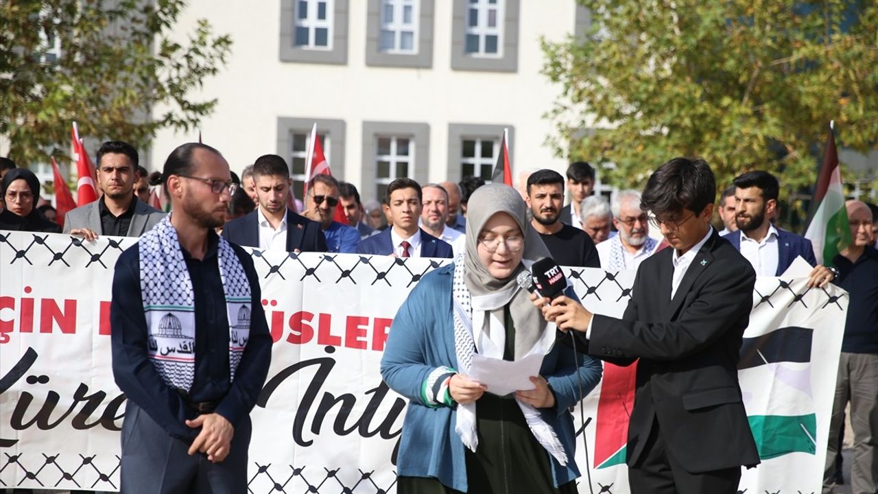 Öğrencilerden Filistin'e Destek: Kahramanmaraş, Malatya ve Şanlıurfa'da Birlikte Mesaj Verildi