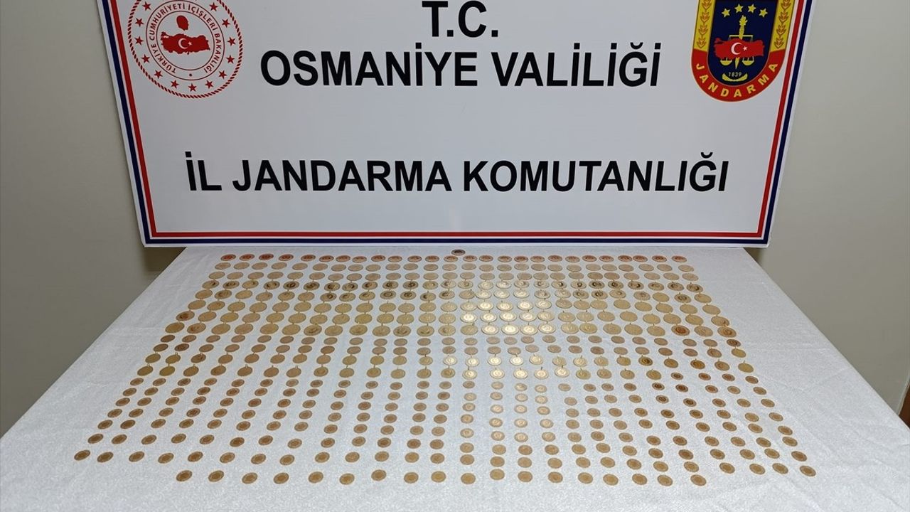 Osmaniye'de İzinsiz Altın Üretimi Yakalandı