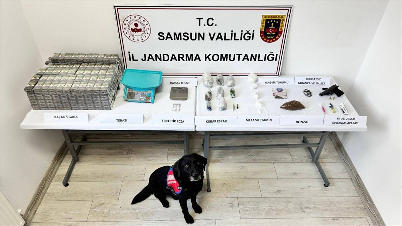 Samsun'da Uyuşturucu Operasyonu: 'Tahra' ile Yakalanan Şüpheliler Gözaltına Alındı