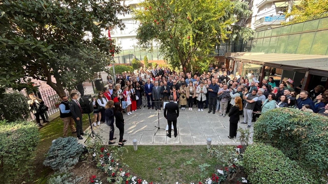 Selanik'te Cumhuriyet Bayramı Töreni