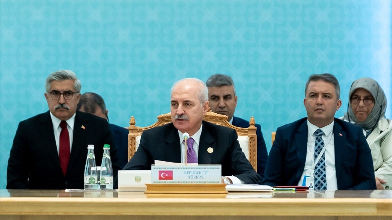 TBMM Başkanı Kurtulmuş, Mahtumkulu Firaki Forumu'nda önemli mesajlar verdi