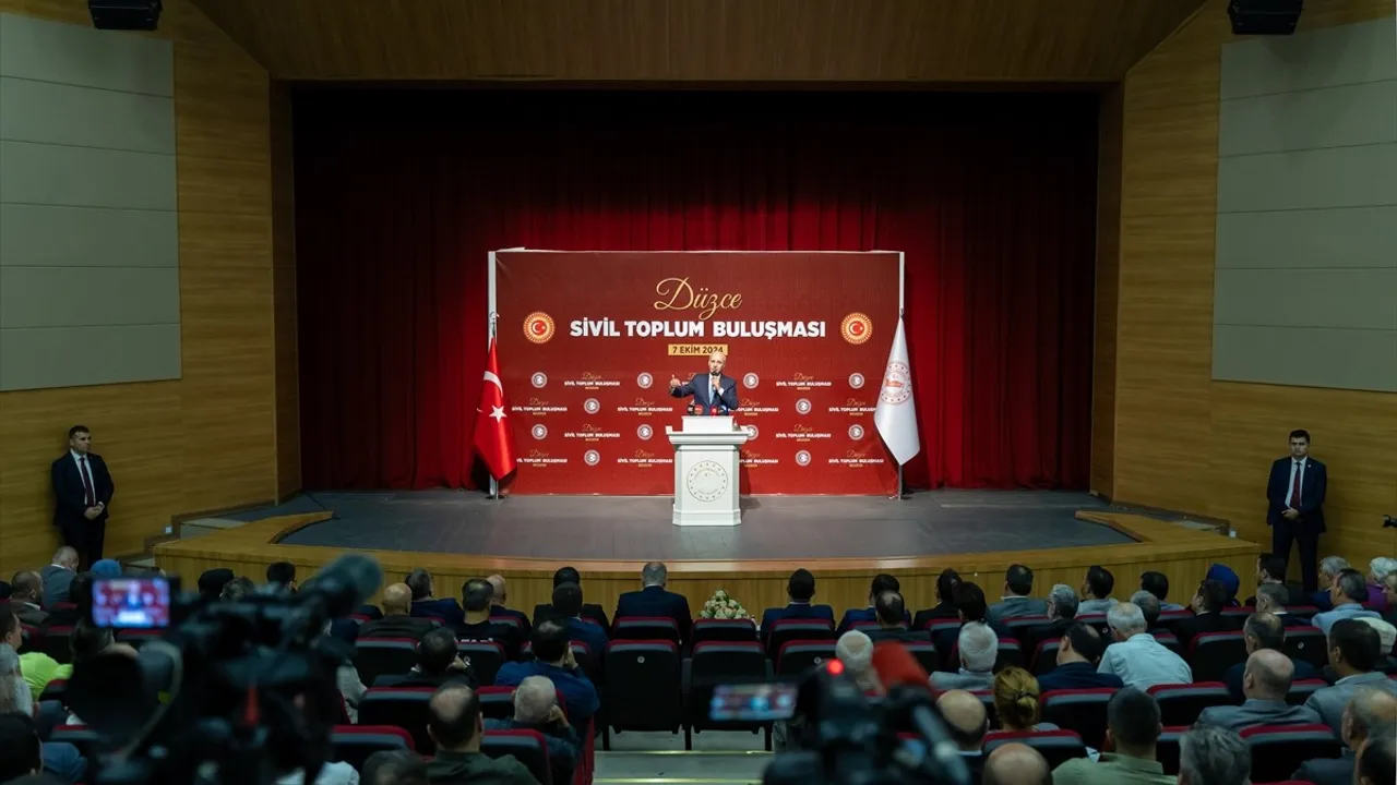 TBMM Başkanı Kurtulmuş'tan Düzce'de Kritik Açıklamalar