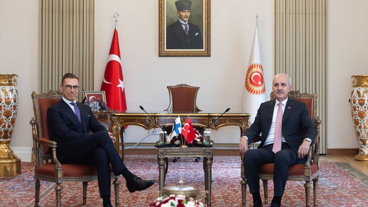 TBMM Başkanı Numan Kurtulmuş'tan Finlandiya ile Barış Mesajı