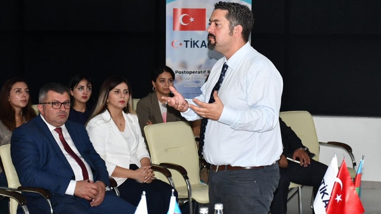 TİKA Azerbaycan'da Postoperatif Bakım Eğitimi Düzenledi