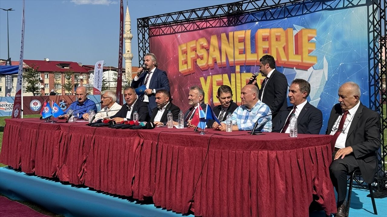 Trabzon'da Efsanelerle Yeniden Futbol Turnuvası Başlıyor