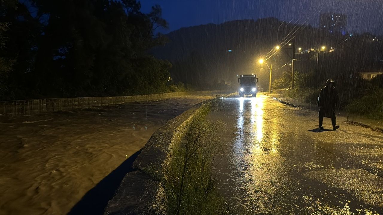 Zonguldak'ta Yoğun Yağışlar ve Heyelan Riski