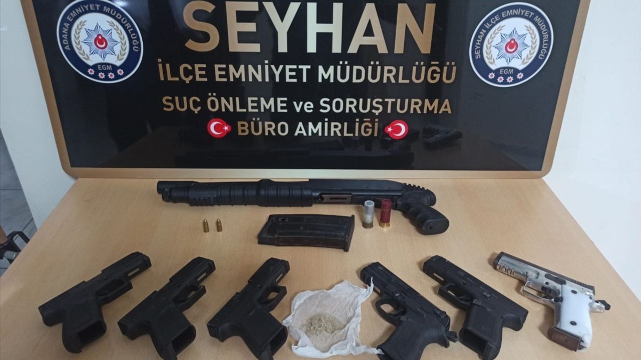 Adana'da 14 Yaşındaki Çocukta Silah ve Uyuşturucu Ele Geçirildi