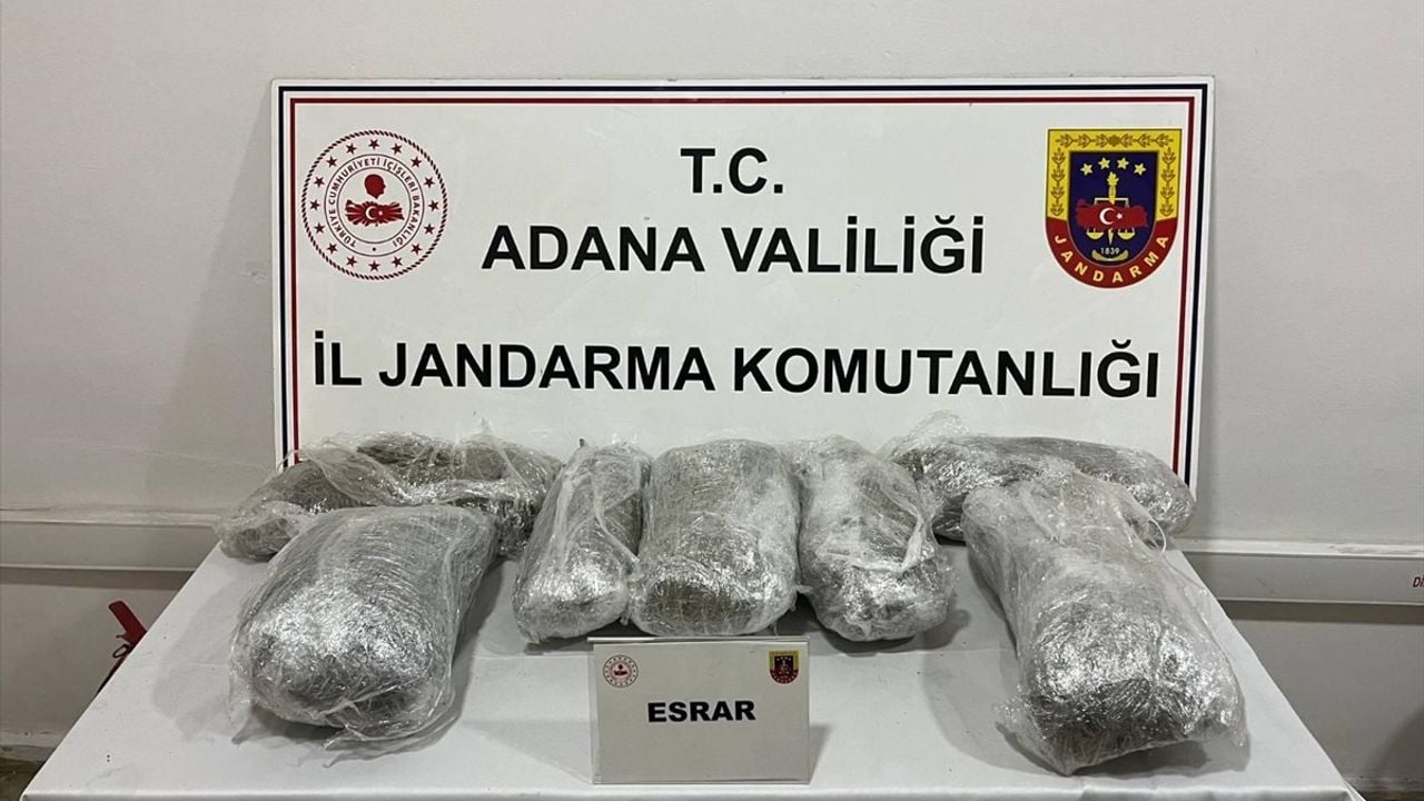 Adana'da 6 Kilogram Uyuşturucu ile İki Kişi Tutuklandı