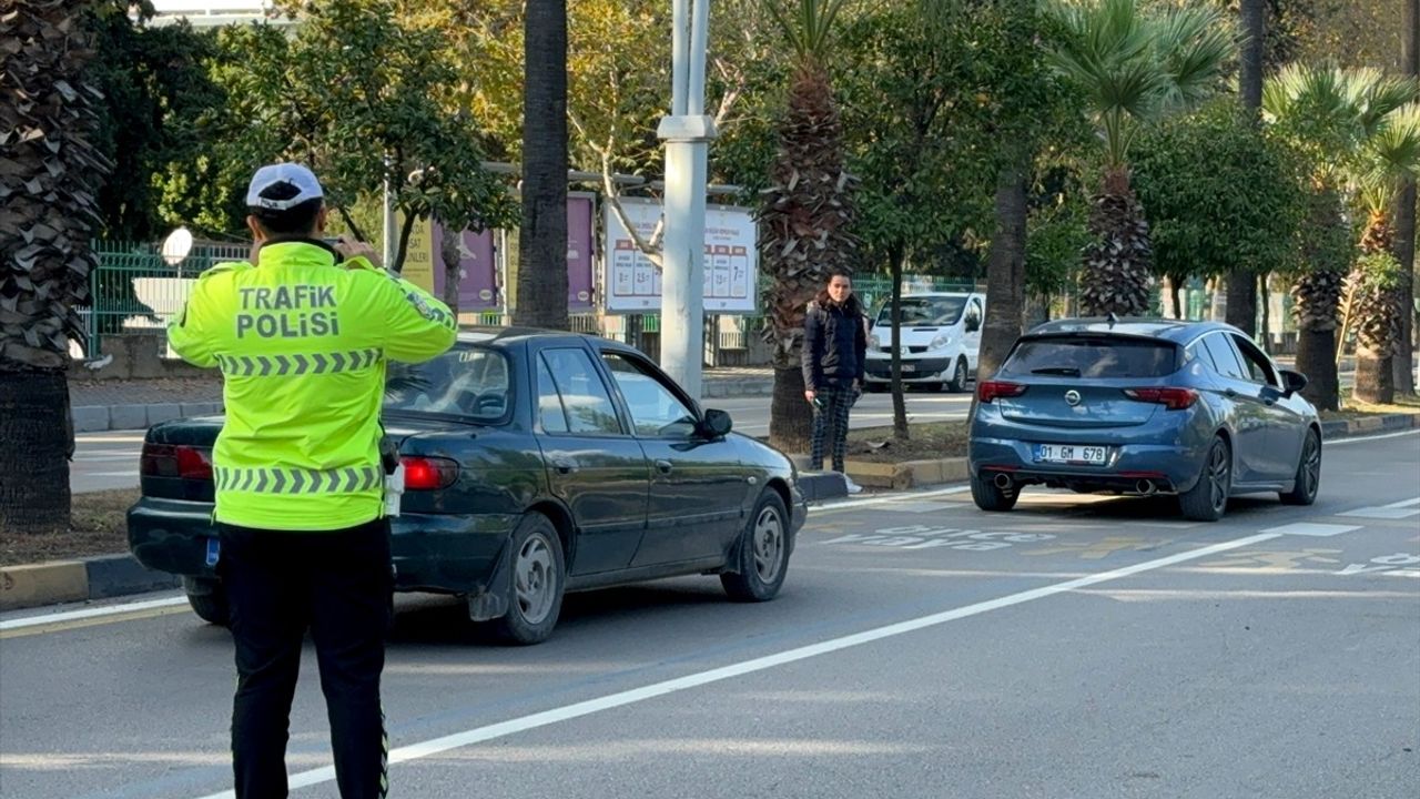 Adana'da Dronla Yapılan Trafik Denetiminde 29 Sürücüye Ceza