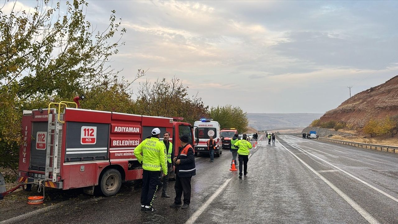 Adıyaman'da Kaza: 3 Kişi Hayatını Kaybetti