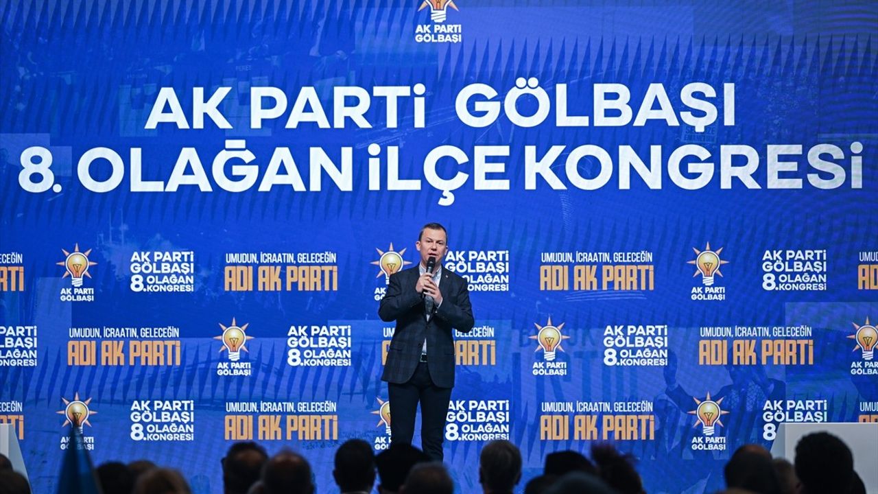 AK Parti Gölbaşı 8. Olağan İlçe Kongresi Gerçekleşti