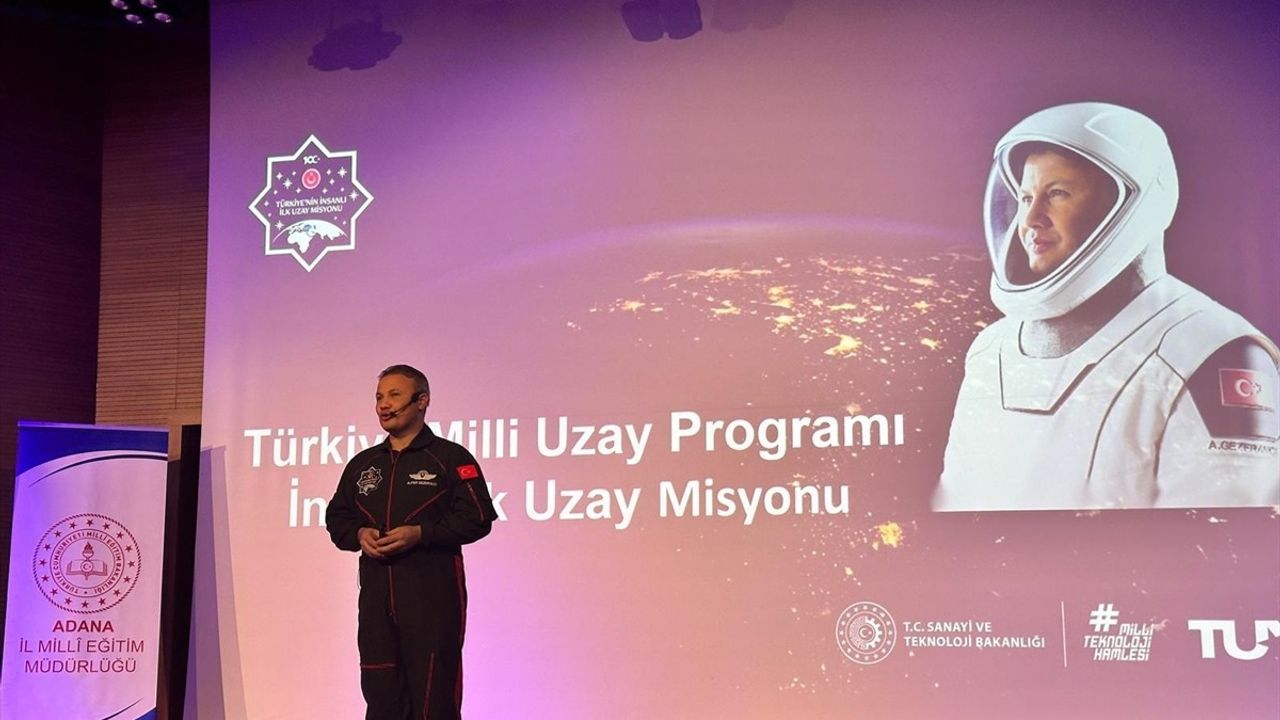 Astronot Alper Gezeravcı, Adana'da Okul Yöneticileriyle Buluştu