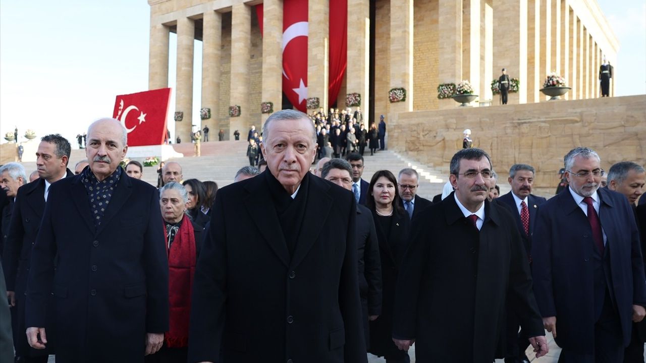 Atatürk, 86. Ölüm Yıldönümünde Anıtkabir'de Törenle Anıldı