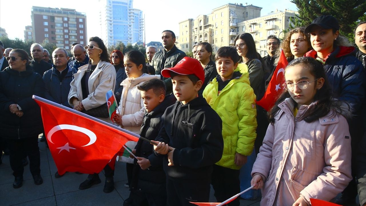 Atatürk, Azerbaycan'da Ebediyete İntikalinin 86. Yılında Anıldı