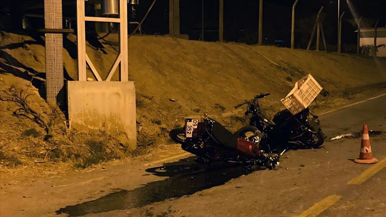 Aydın'da Motosiklet Kazası: 1 Ölü, 1 Yaralı