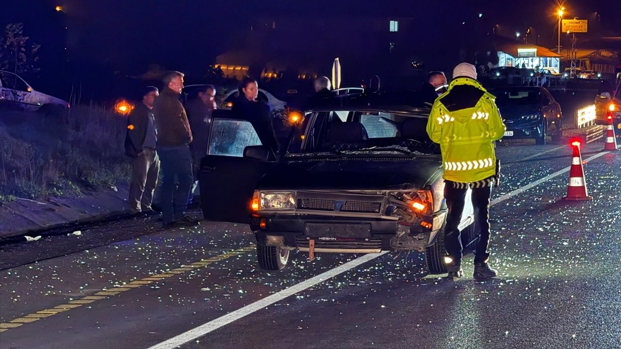 Bartın'da Trafik Kazası: Yaya Hayatını Kaybetti