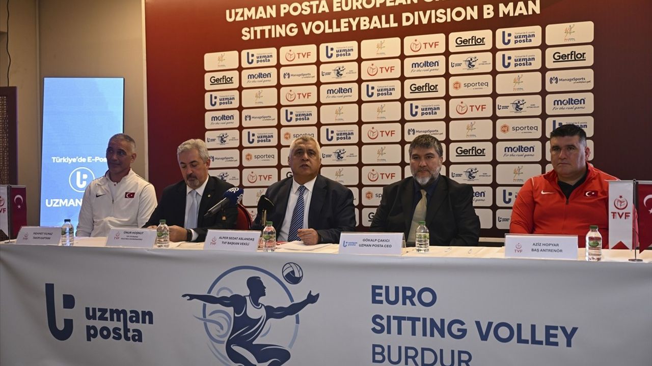 Burdur’da Oturarak Voleybol Avrupa Şampiyonası Başlıyor