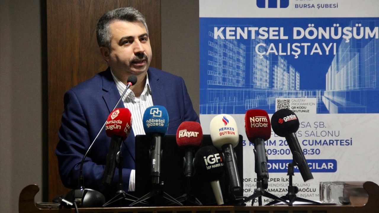 Bursa'da Kentsel Dönüşüm Çalıştayı Başladı