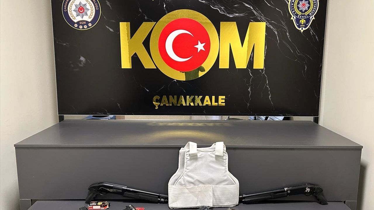 Çanakkale'de Kaçak Silah Ticareti Operasyonu: 6 Gözaltı