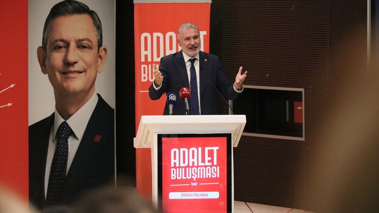 CHP'nin 'Adalet Buluşmaları' İzmir'de Başladı