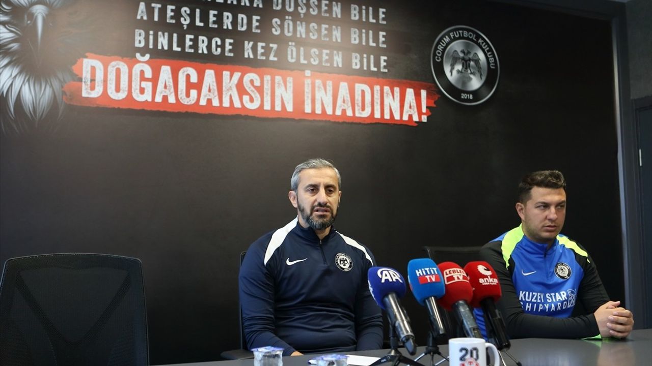 Çorum FK Pendikspor Maçına Hazırlanıyor