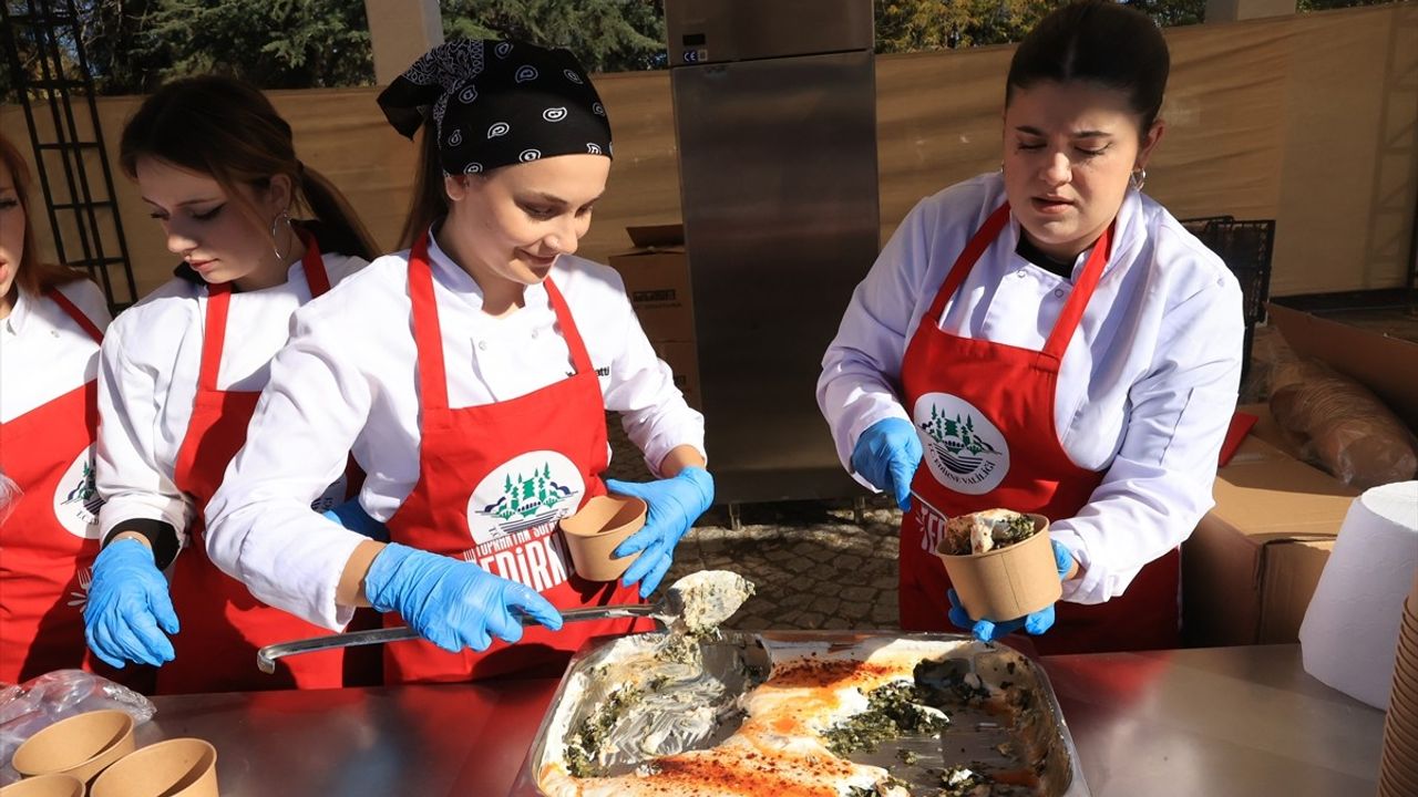 Edirne'de Gastronomi Festivali Coşkusu