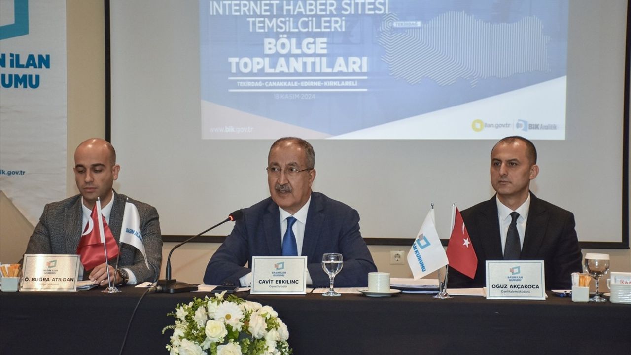 Erkılınç: İnternet Haber Siteleri 2024'te 1 Milyar Lira Gelir Elde Etti