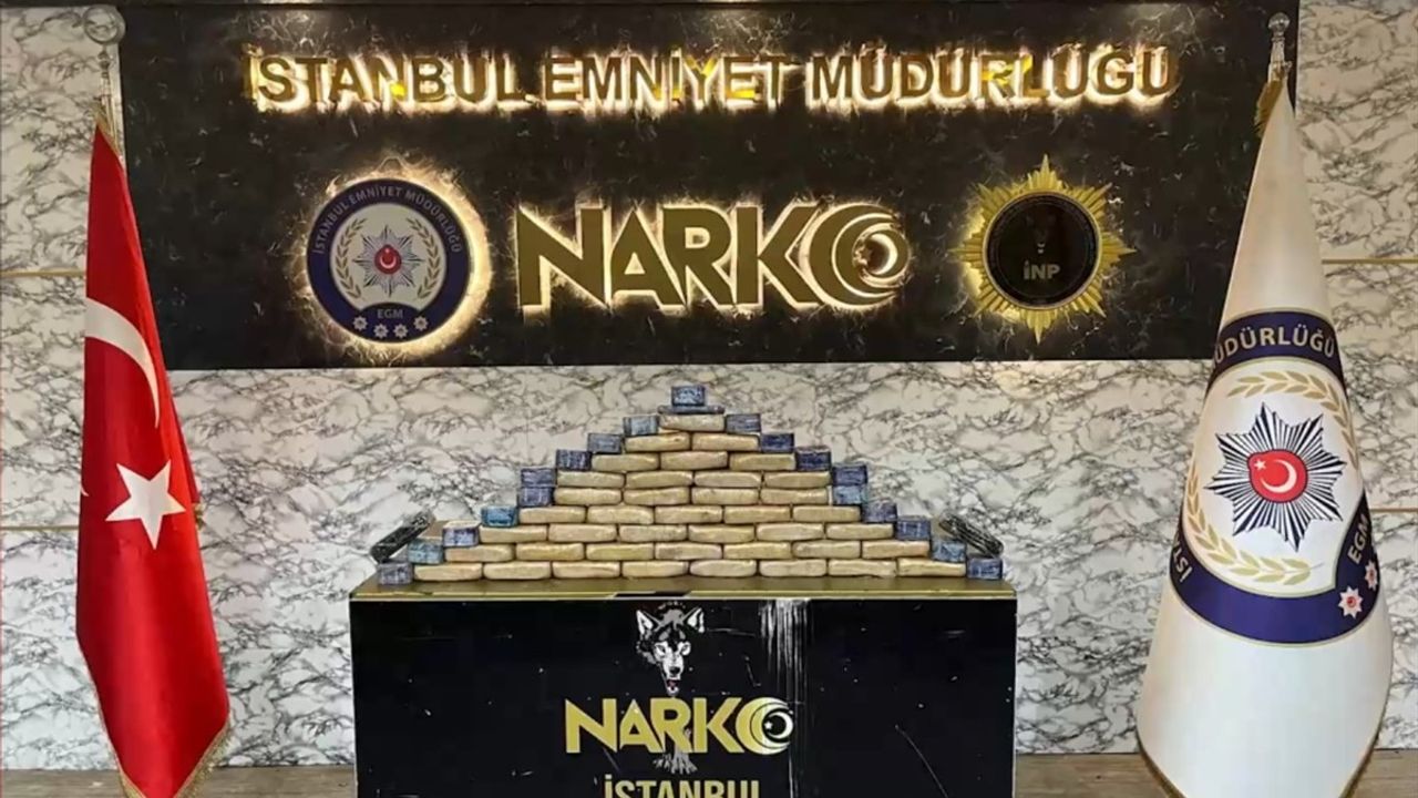 İstanbul'da Büyük Uyuşturucu Operasyonu: "Narkoçelik-44"