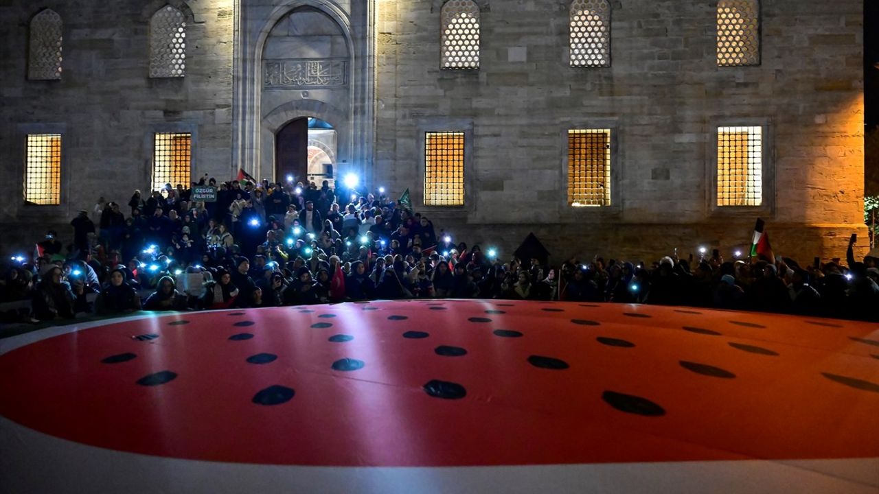 İstanbul'da Gazze Protestosu: Open Rafah Grubu Sesli Eylem Düzenledi