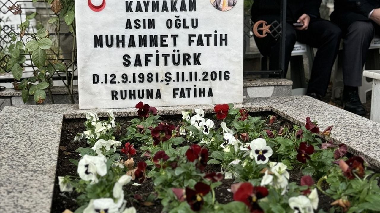 Kaymakam Muhammed Fatih Safitürk, 8. Yılında Sakarya'da Anıldı