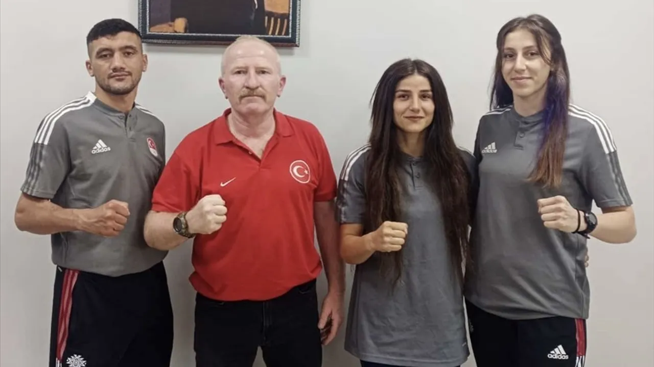 Kayserili Sporcular Kosova'da Avrupa Muaythai Şampiyonası'nda