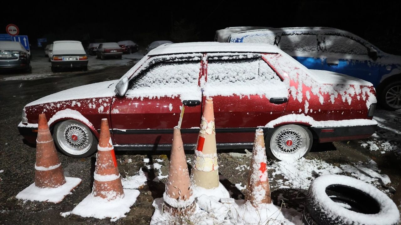 Kırklareli Yüksek Kesimlerinde Kar Yağışı Etkili Olmaya Başladı