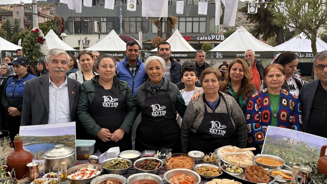 Muğla'da Zeytinyağlı Yemek Yarışması Renkli Görüntülere Sahne Oldu