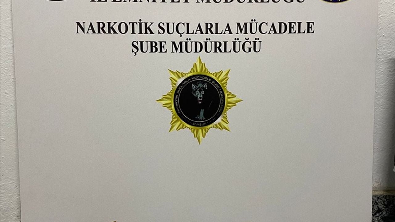 Samsun'da 500 Gram Uyuşturucu ile Yakalanan Zanlı Gözaltında