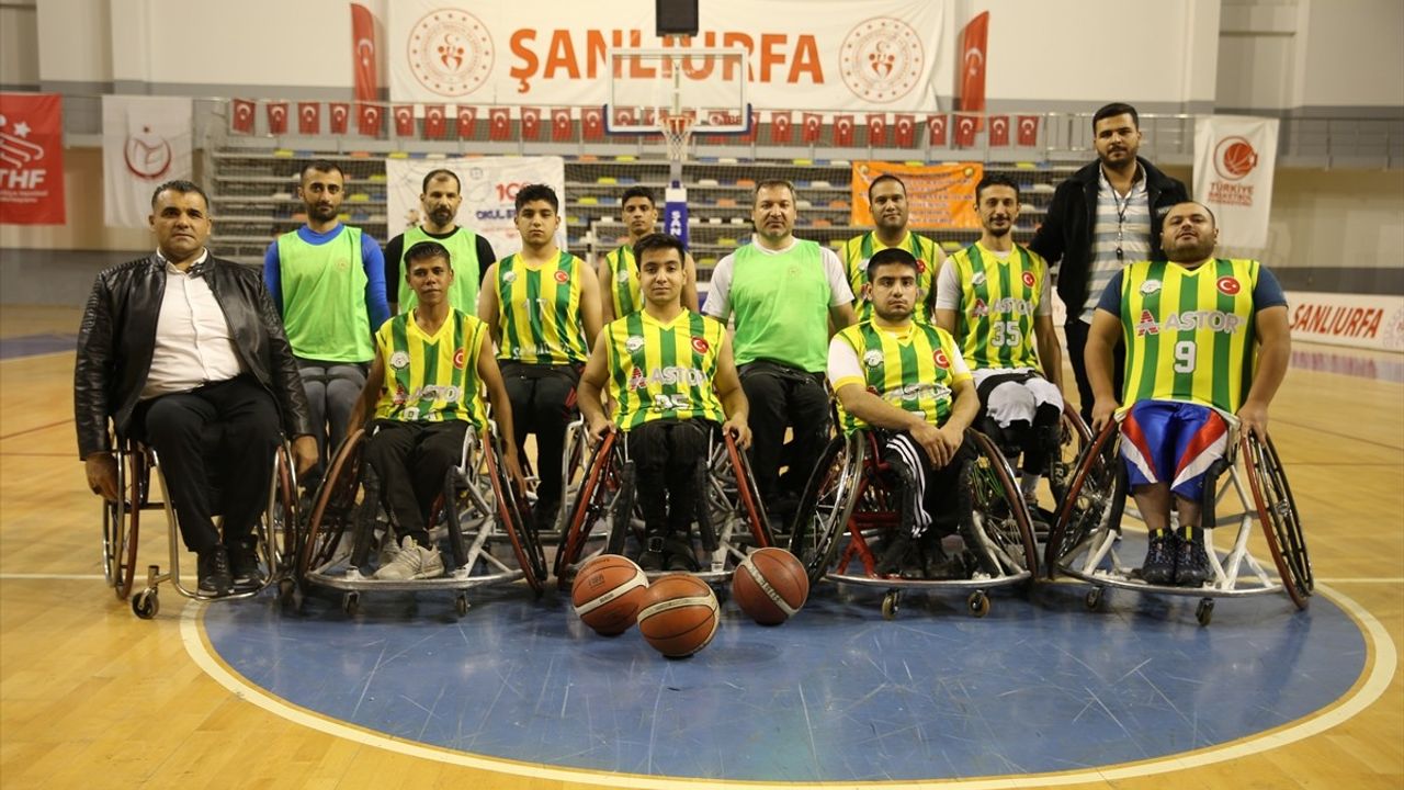 Şanlıurfalı Engelli Basketbolcular Süper Lig Hedefine Kitlendi