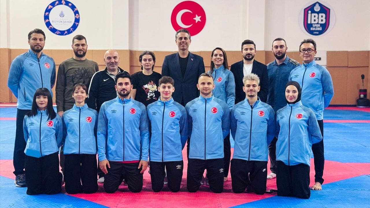 Tanrıkulu'dan Poomsae Milli Takımı'na Moral Ziyareti