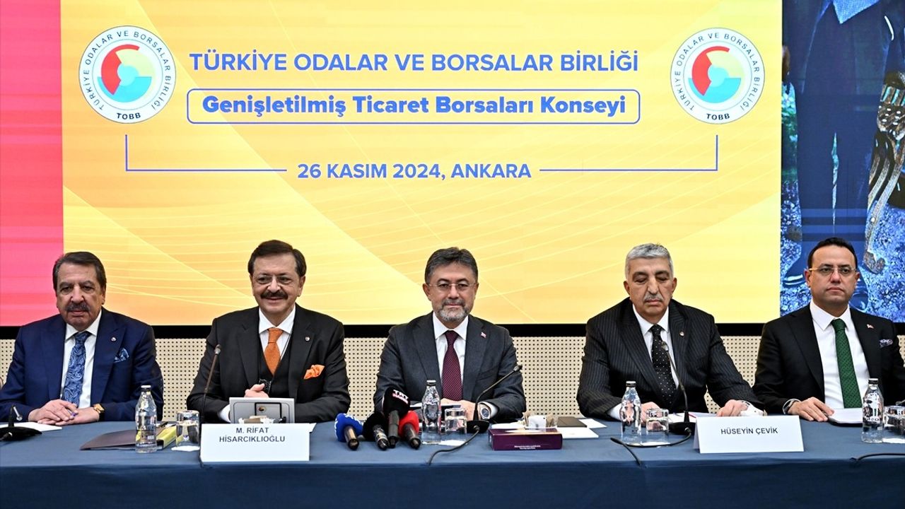 TOBB Toplantısında Su Verimliliği Vurgusu: Hibe ve Teşvik Aşaması İhtiyacı