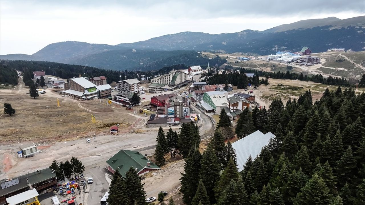 Uludağ'da Kayak Sezonuna Hazırlıklar Tamamlandı