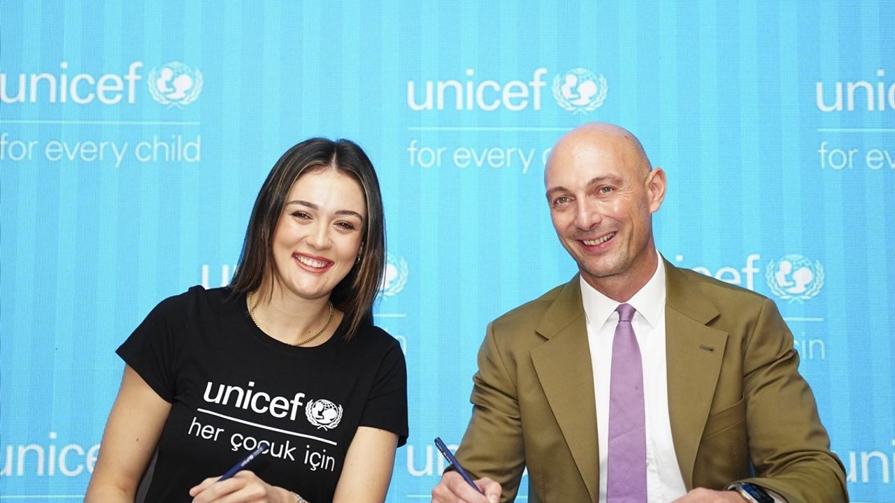 UNICEF ile Zehra Güneş Arasında Anlaşma: Çocuklar İçin Yeni Bir Umut