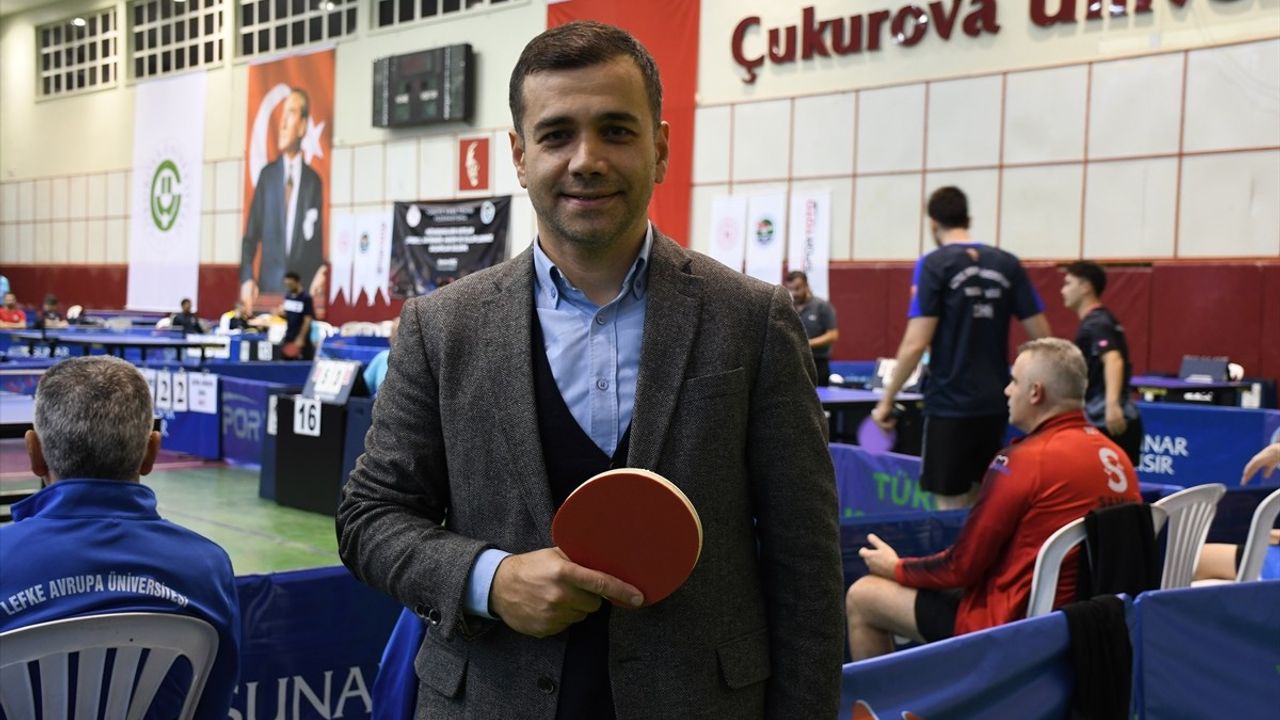 Adana'da Masa Tenisi Süper Lig Kıran Kırana Devam Ediyor