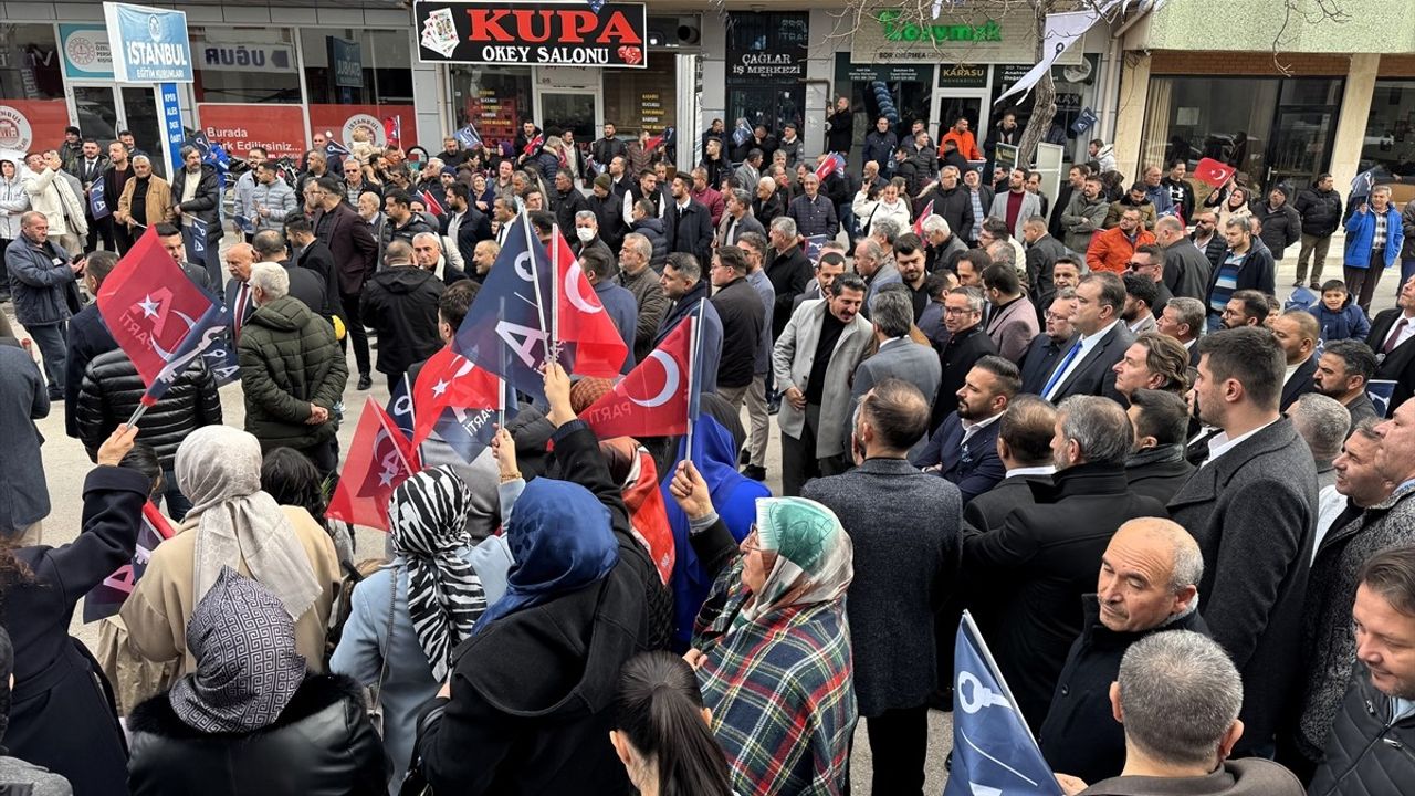 Ağıralioğlu, Aksaray'da A Parti'nin Yeni İl Binasını Açtı