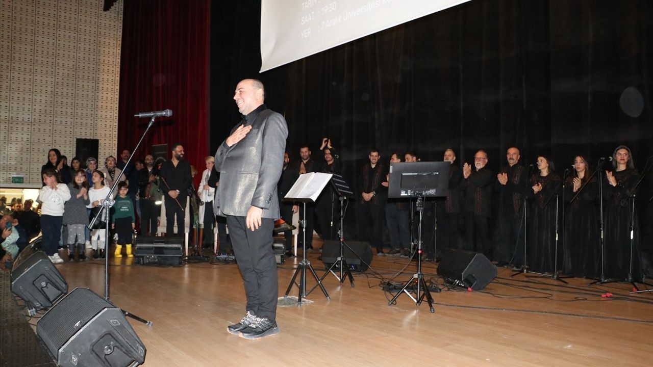 Antakya Medeniyetler Korosu Kilis'te Konser Verdi