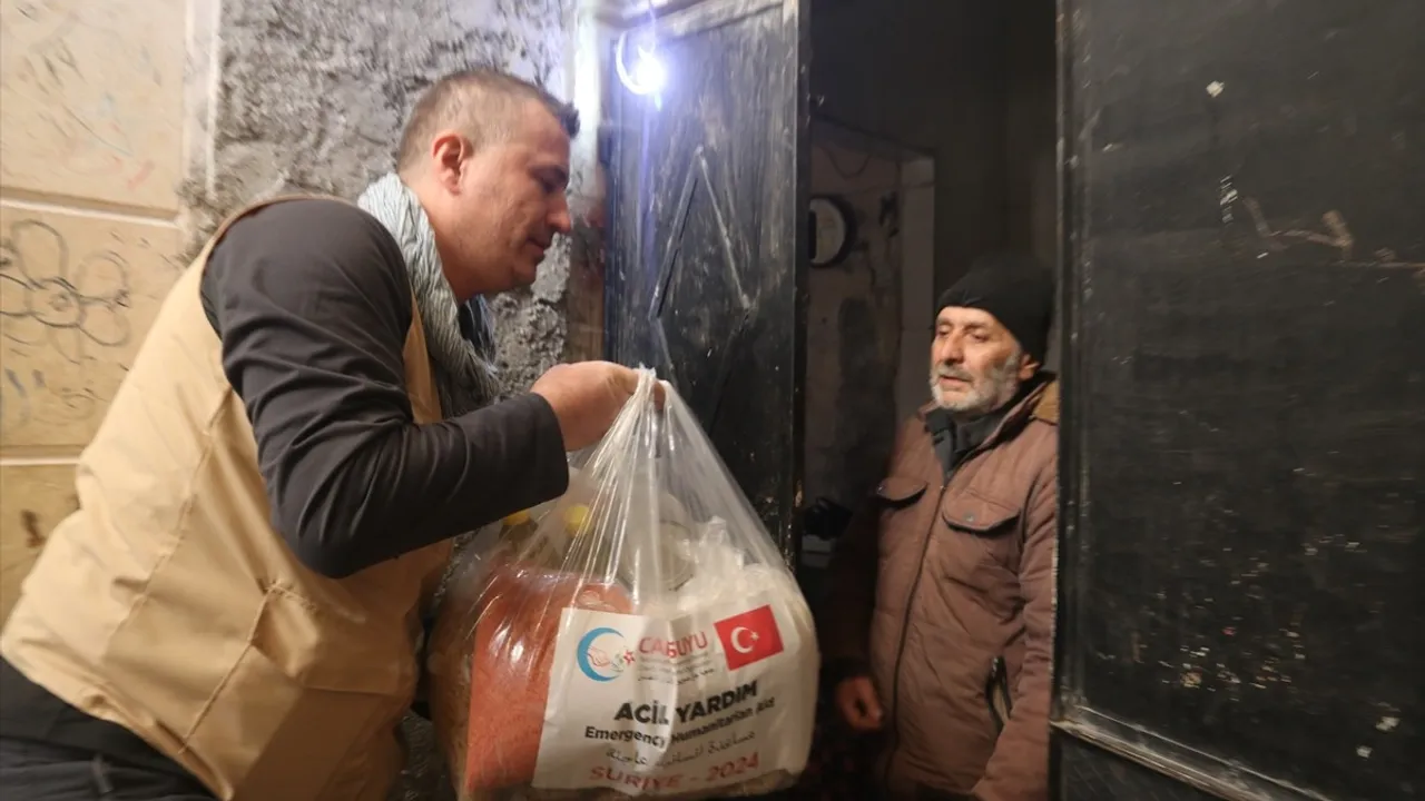 Cansuyu Derneği Suriye'de İnsani Yardımfaaliyetlerine Devam Ediyor